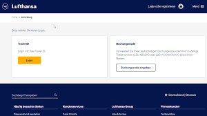 meine buchung lufthansa